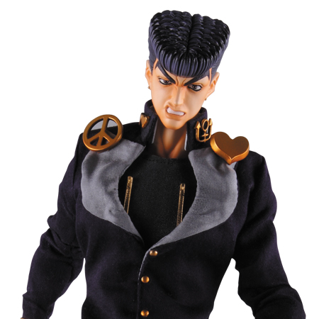 Diamond wa Kudakenai - Jojo no Kimyou na Bouken - Higashikata Josuke - Real Action Heroes (#471) - 1/6 (Medicom Toy) photo 2