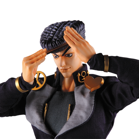 Diamond wa Kudakenai - Jojo no Kimyou na Bouken - Higashikata Josuke - Real Action Heroes (#471) - 1/6 (Medicom Toy) photo 4