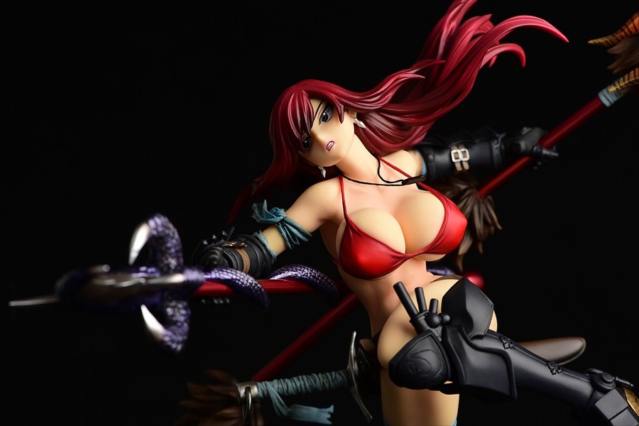 Fairy Tail - Erza Scarlet - 1/6 - the Kishi ver., Another Color :Black Armor: (Orca Toys) photo 2