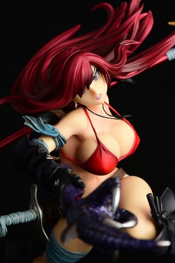 Fairy Tail - Erza Scarlet - 1/6 - the Kishi ver., Another Color :Black Armor: (Orca Toys) photo 4