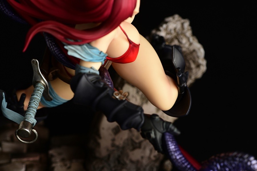 Fairy Tail - Erza Scarlet - 1/6 - the Kishi ver., Another Color :Black Armor: (Orca Toys) photo 7