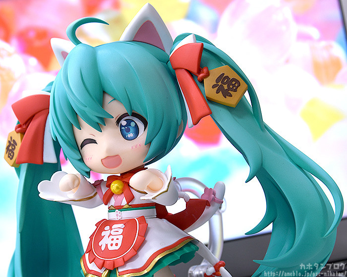 Vocaloid - Hatsune Miku - Hatsune Miku x Maneki Neko - Nendoroid  (#1777) - Maneki Miku Ver. (Good Smile Company) photo 3