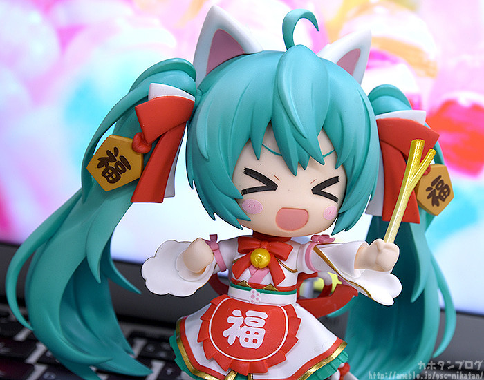 Vocaloid - Hatsune Miku - Hatsune Miku x Maneki Neko - Nendoroid  (#1777) - Maneki Miku Ver. (Good Smile Company) photo 4