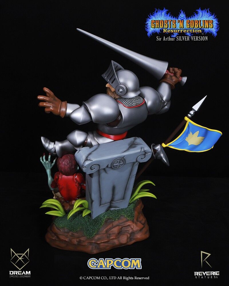 Kaettekita Makaimura - Arthur - Reverie Statue - 1/6 - Silver Version (Dream Figures) photo 6