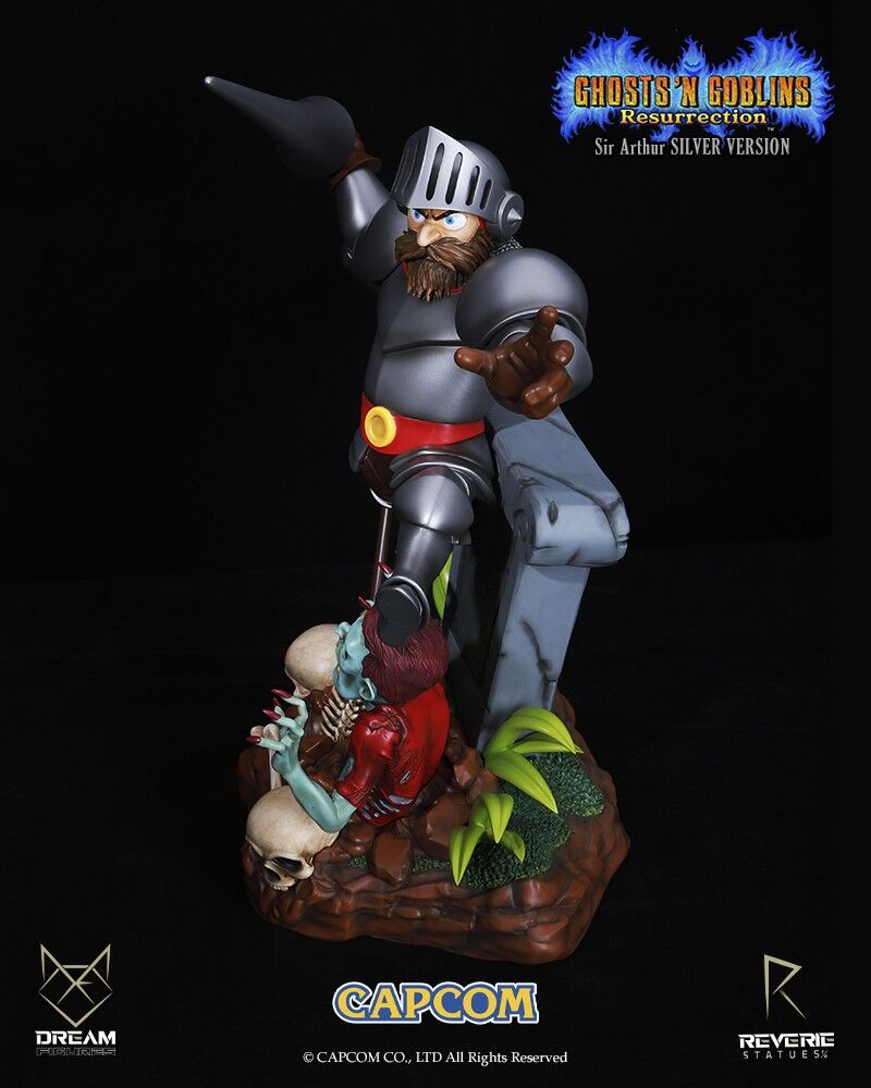 Kaettekita Makaimura - Arthur - Reverie Statue - 1/6 - Silver Version (Dream Figures) photo 7