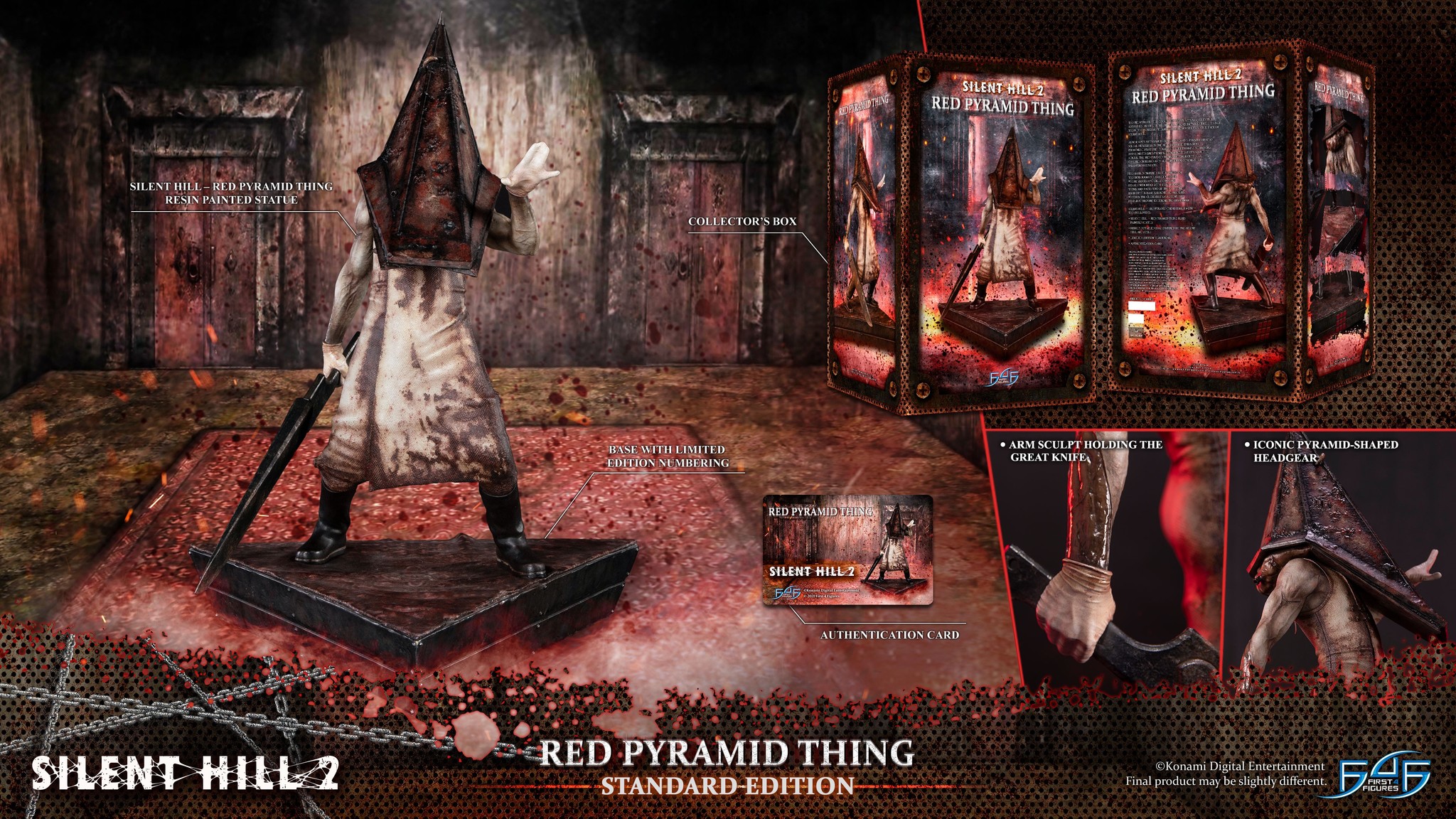 Silent Hill 2 - Red Pyramid Thing - 1/6 - Standard Edition (First 4 Figures) photo 13