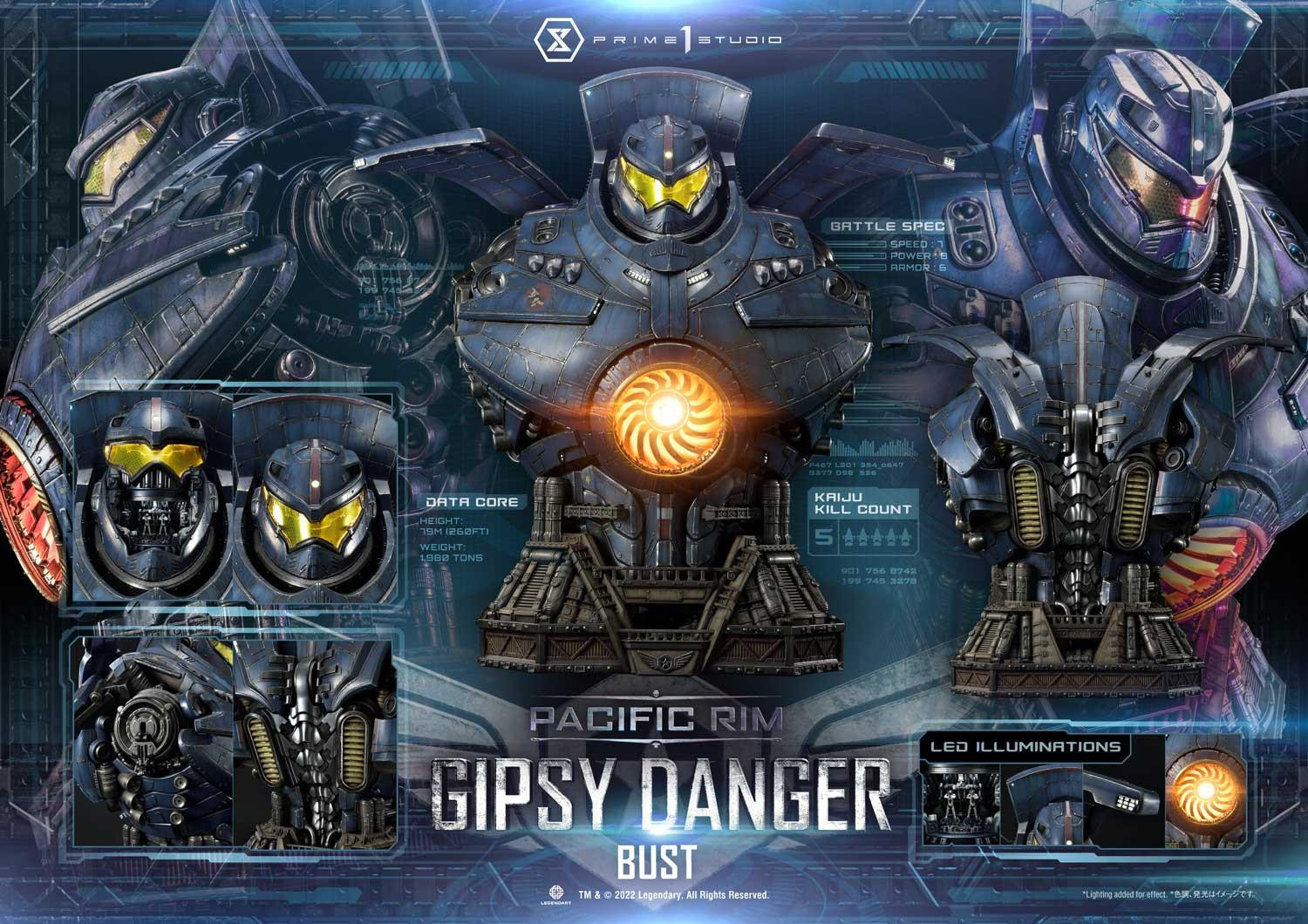 Pacific Rim - Gipsy Danger - Bust - Life-Size Bust  (LSPACRIM-01) (Prime 1 Studio) photo 28