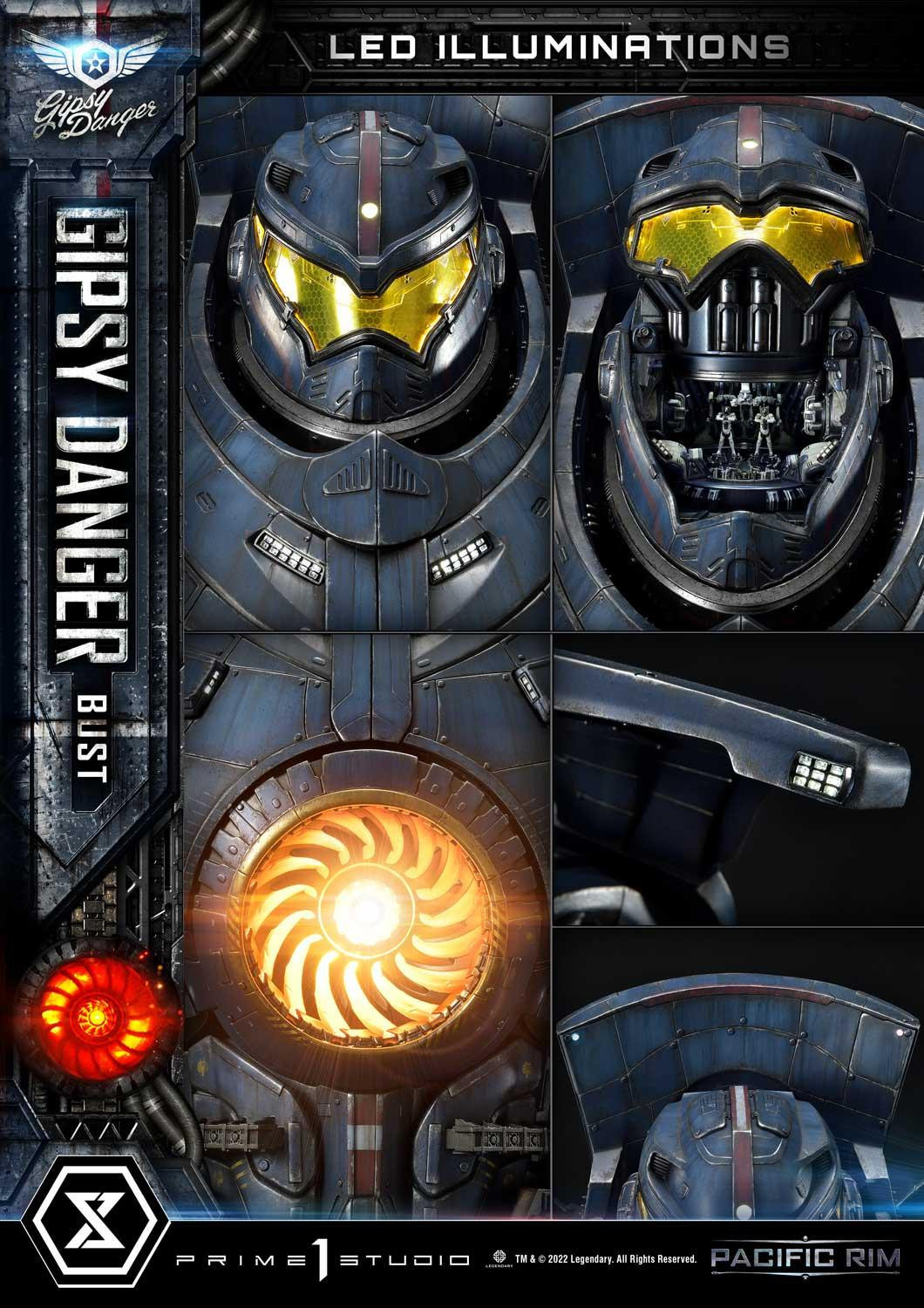 Pacific Rim - Gipsy Danger - Bust - Life-Size Bust  (LSPACRIM-01) (Prime 1 Studio) photo 29