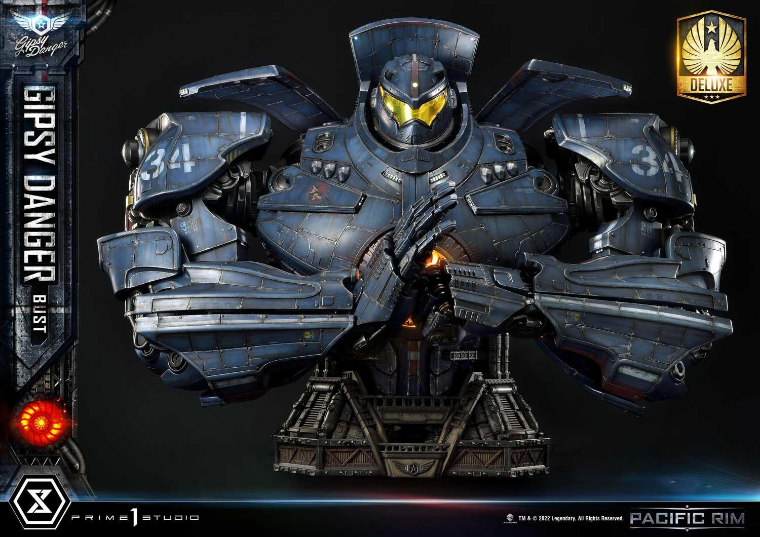 Pacific Rim - Gipsy Danger - Bust - Life-Size Bust  (LSPACRIM-01DX) - DX Version (Prime 1 Studio)