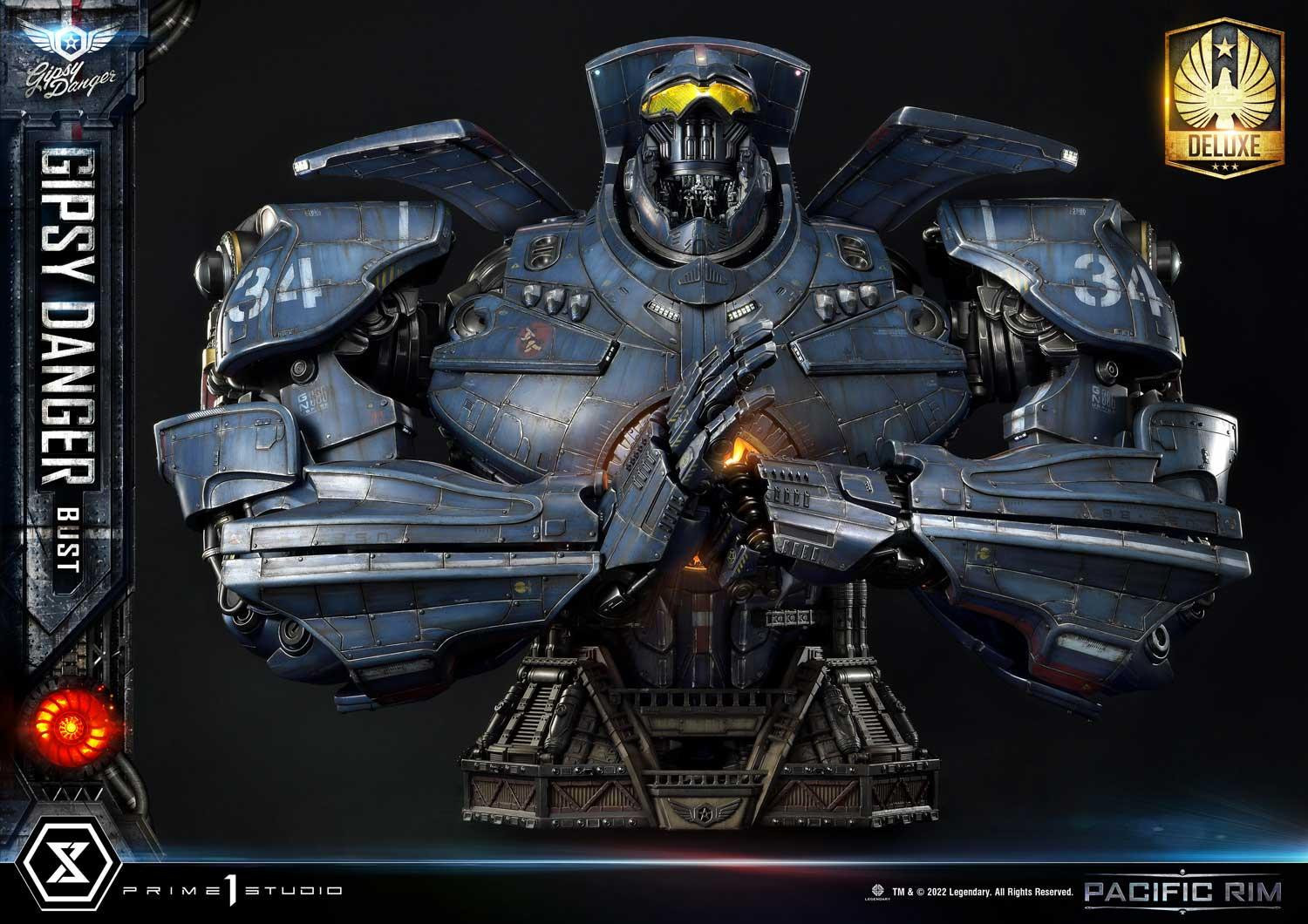 Pacific Rim - Gipsy Danger - Bust - Life-Size Bust  (LSPACRIM-01DX) - DX Version (Prime 1 Studio)