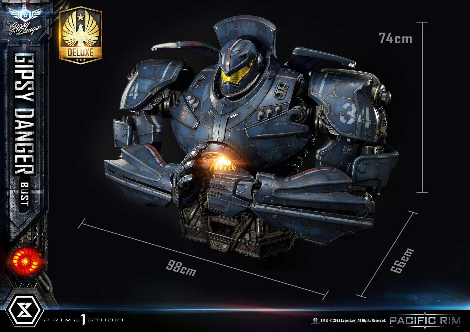 Pacific Rim - Gipsy Danger - Bust - Life-Size Bust  (LSPACRIM-01DX) - DX Version (Prime 1 Studio)
