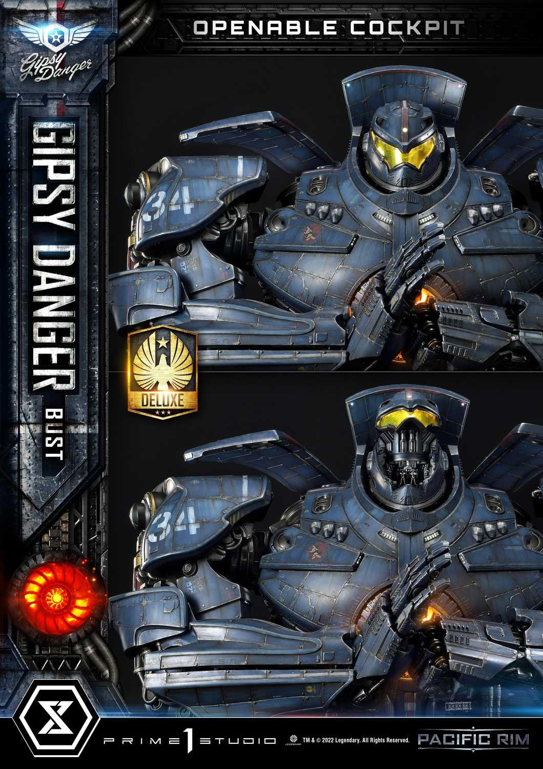 Pacific Rim - Gipsy Danger - Bust - Life-Size Bust  (LSPACRIM-01DX) - DX Version (Prime 1 Studio)