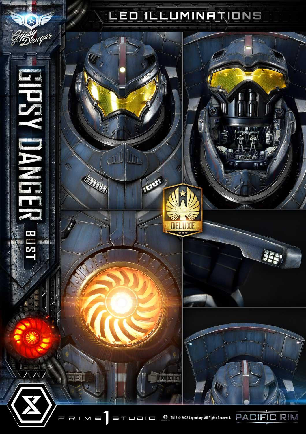 Pacific Rim - Gipsy Danger - Bust - Life-Size Bust  (LSPACRIM-01DX) - DX Version (Prime 1 Studio)