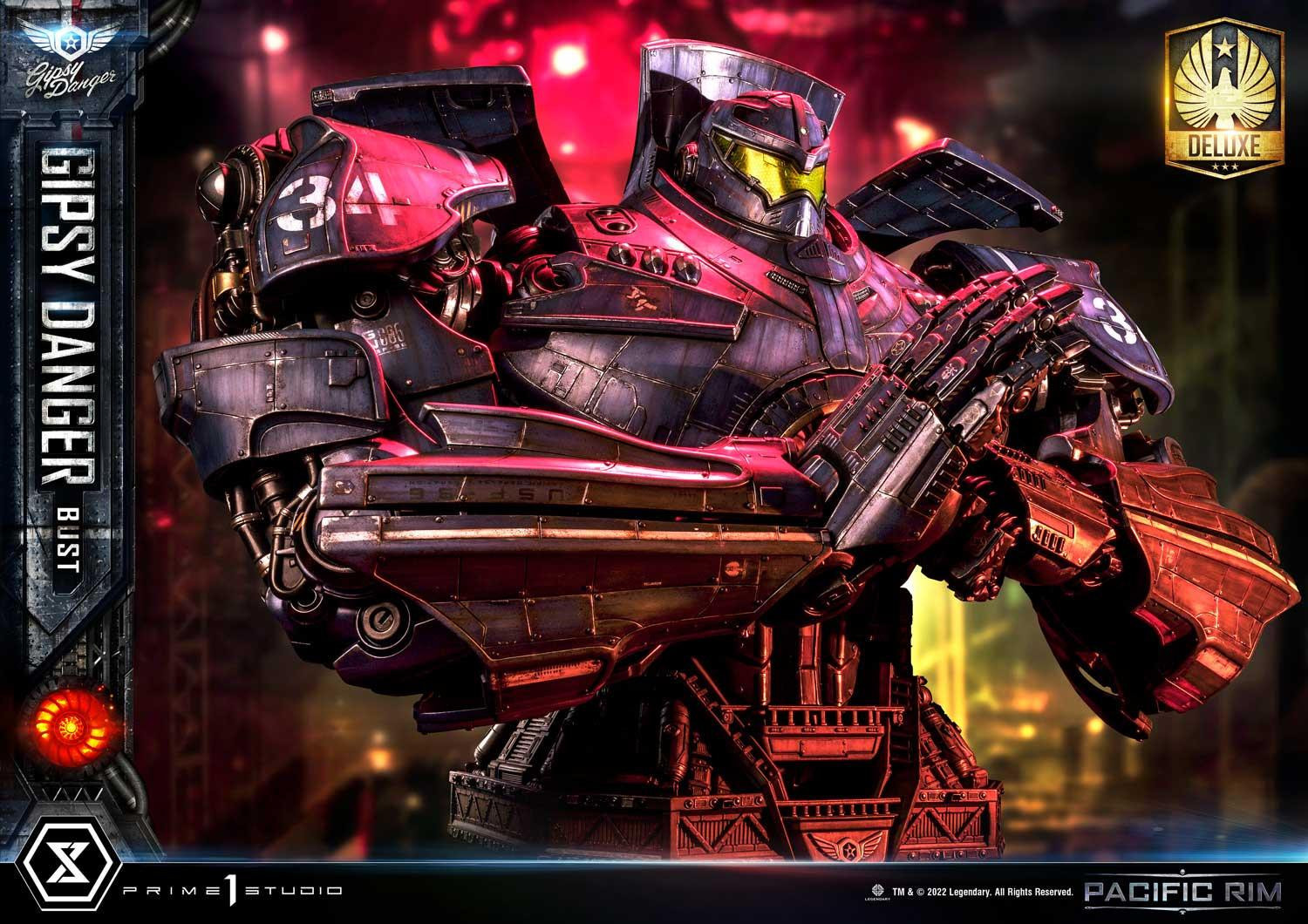Pacific Rim - Gipsy Danger - Bust - Life-Size Bust  (LSPACRIM-01DX) - DX Version (Prime 1 Studio)