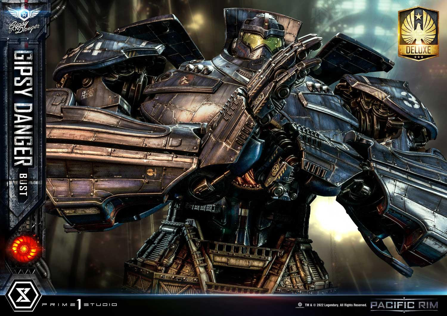 Pacific Rim - Gipsy Danger - Bust - Life-Size Bust  (LSPACRIM-01DX) - DX Version (Prime 1 Studio)