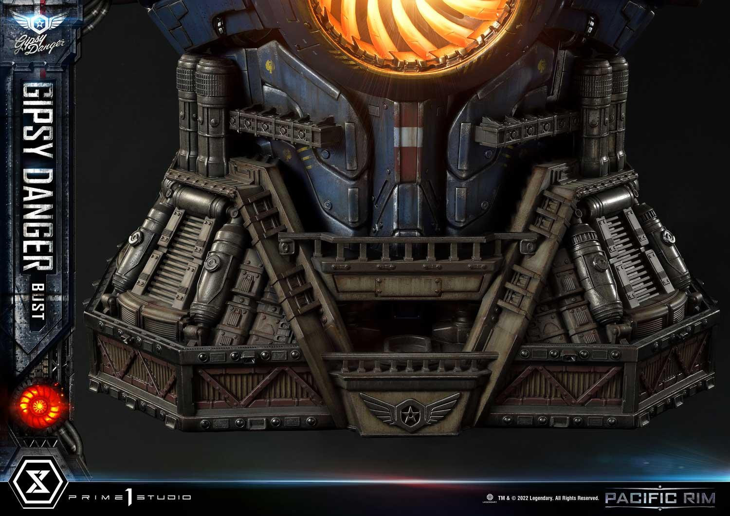 Pacific Rim - Gipsy Danger - Bust - Life-Size Bust  (LSPACRIM-01DX) - DX Version (Prime 1 Studio)