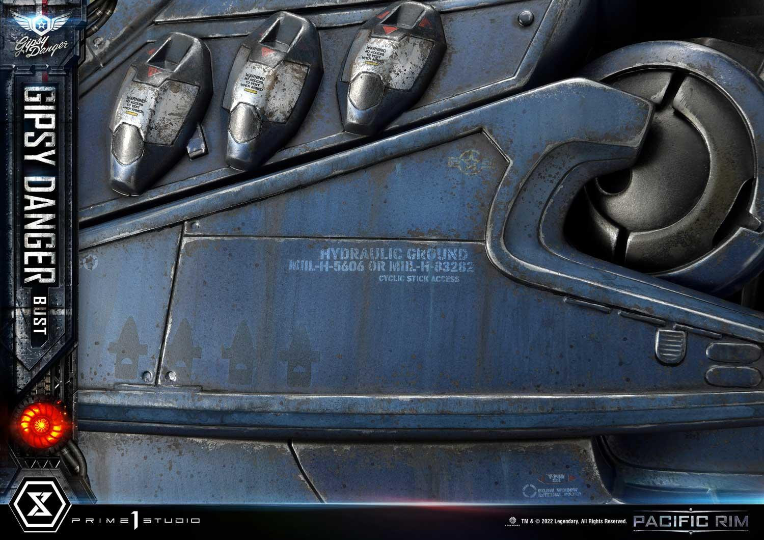 Pacific Rim - Gipsy Danger - Bust - Life-Size Bust  (LSPACRIM-01DX) - DX Version (Prime 1 Studio)