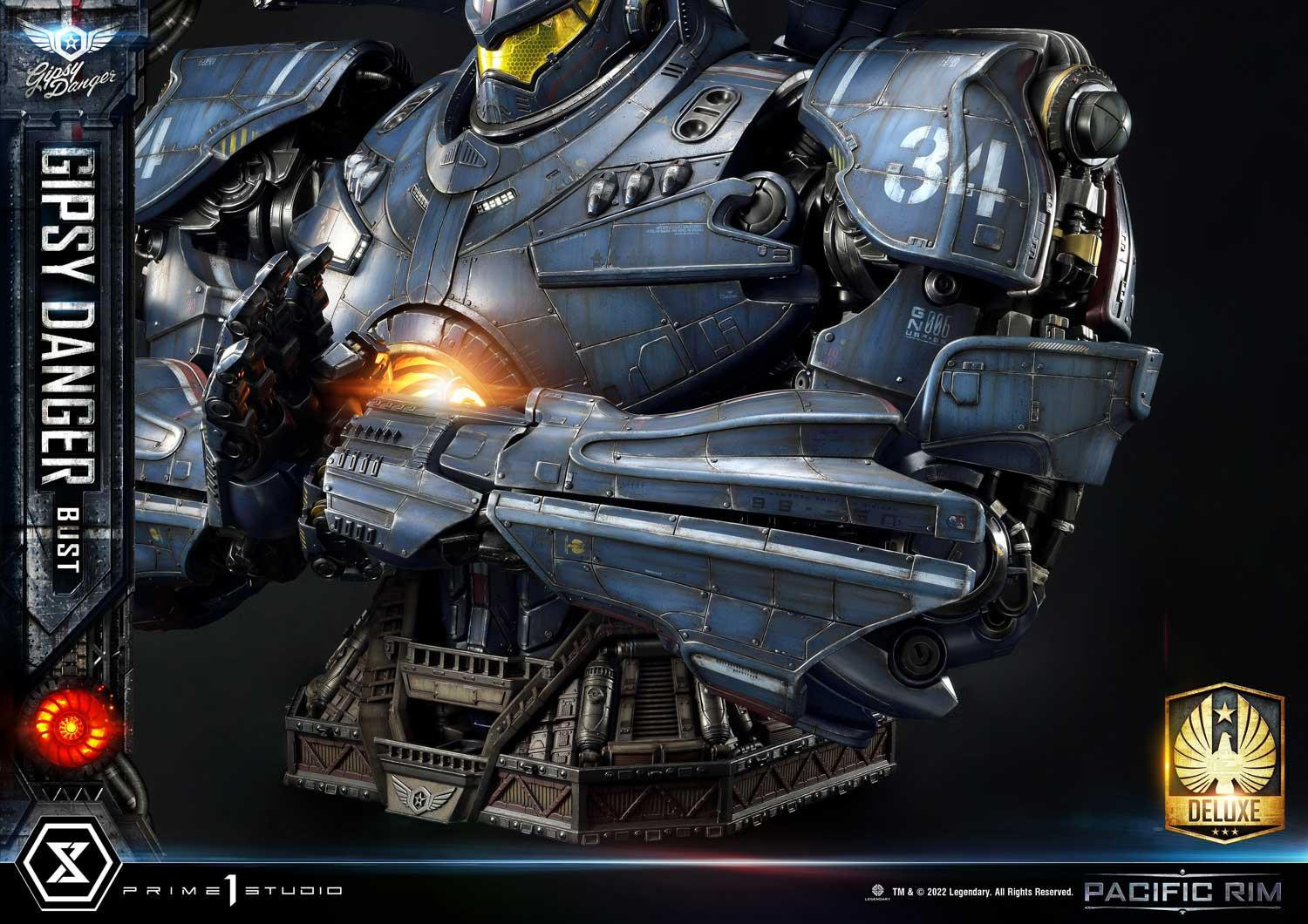 Pacific Rim - Gipsy Danger - Bust - Life-Size Bust  (LSPACRIM-01DX) - DX Version (Prime 1 Studio)