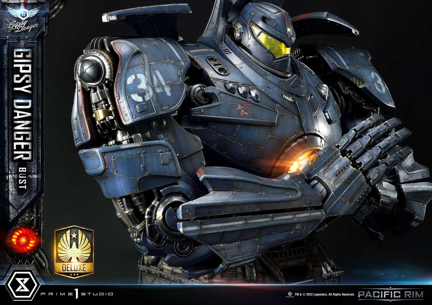 Pacific Rim - Gipsy Danger - Bust - Life-Size Bust  (LSPACRIM-01DX) - DX Version (Prime 1 Studio)