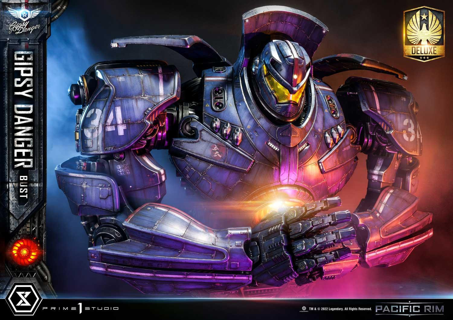 Pacific Rim - Gipsy Danger - Bust - Life-Size Bust  (LSPACRIM-01DX) - DX Version (Prime 1 Studio)