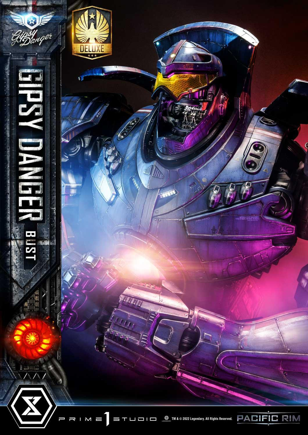 Pacific Rim - Gipsy Danger - Bust - Life-Size Bust  (LSPACRIM-01DX) - DX Version (Prime 1 Studio)