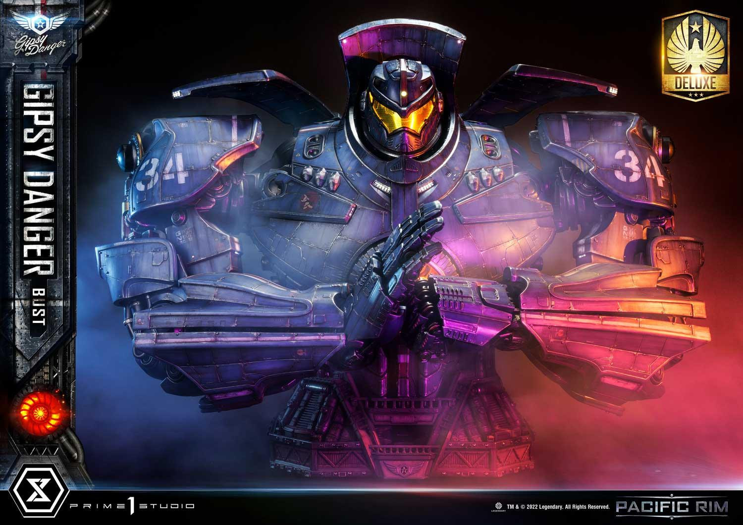 Pacific Rim - Gipsy Danger - Bust - Life-Size Bust (LSPACRIM-01DX) - DX Version (Prime 1 Studio) photo 37