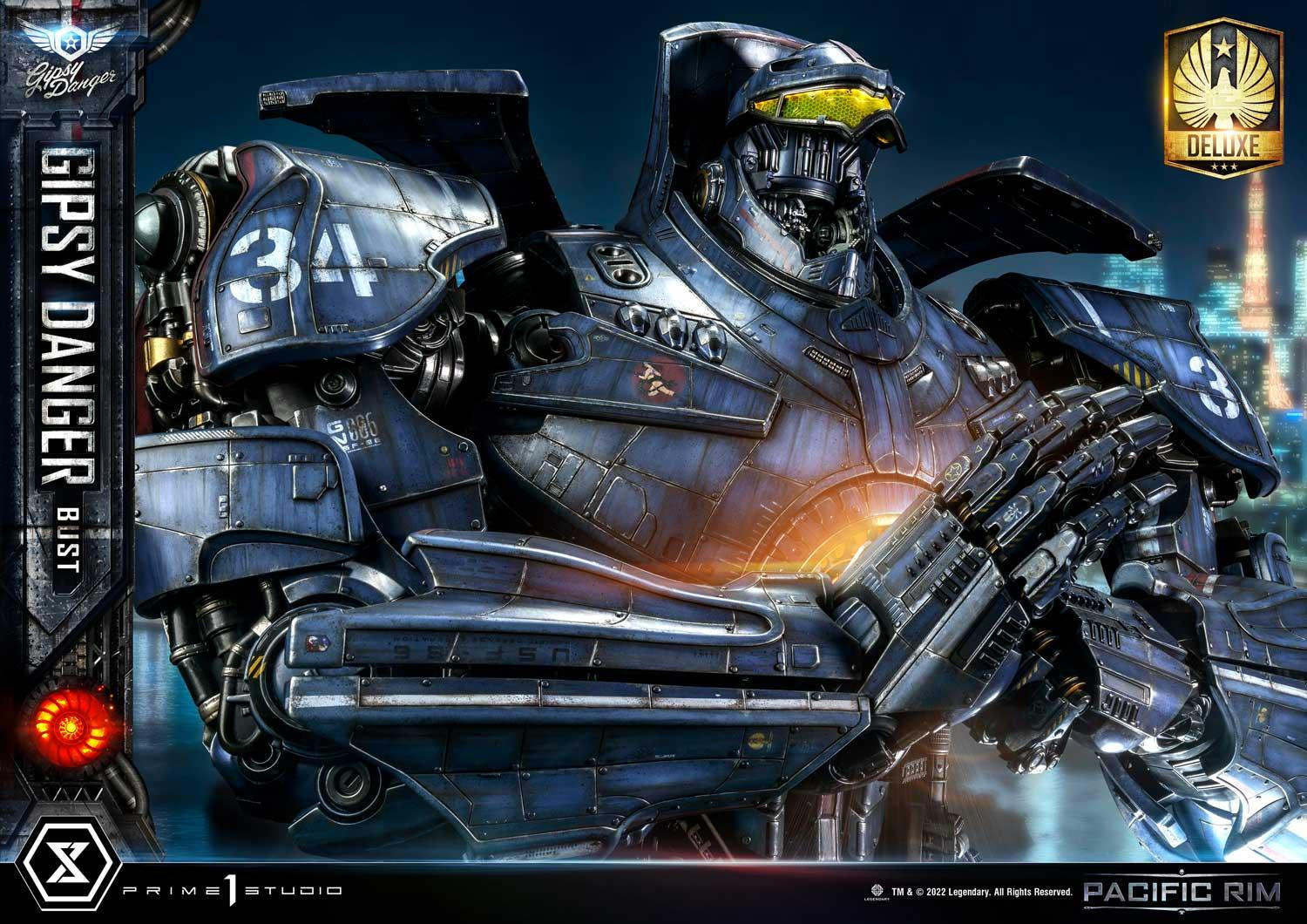 Pacific Rim - Gipsy Danger - Bust - Life-Size Bust (LSPACRIM-01DX) - DX Version (Prime 1 Studio) photo 45