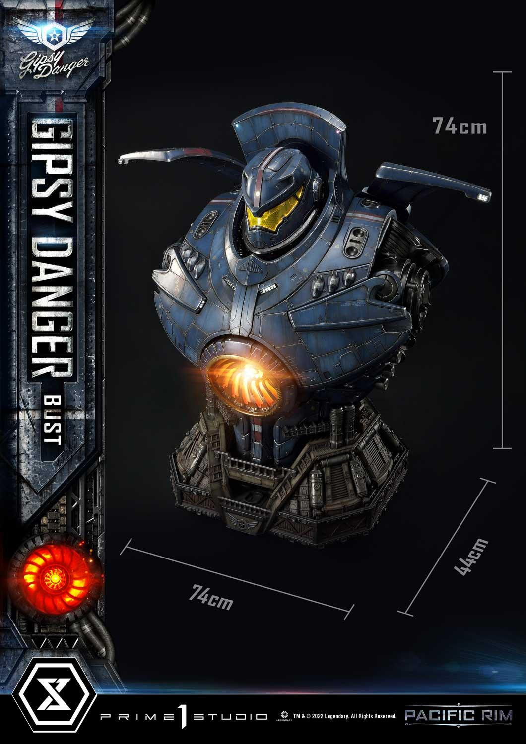 Pacific Rim - Gipsy Danger - Bust - Life-Size Bust  (LSPACRIM-01DX) - DX Version (Prime 1 Studio)