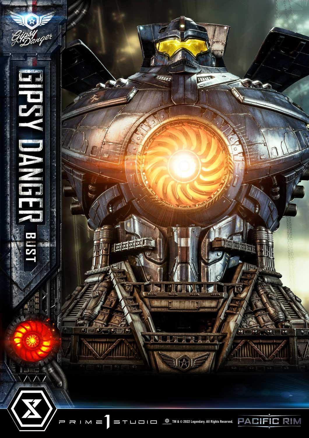 Pacific Rim - Gipsy Danger - Bust - Life-Size Bust  (LSPACRIM-01DX) - DX Version (Prime 1 Studio)