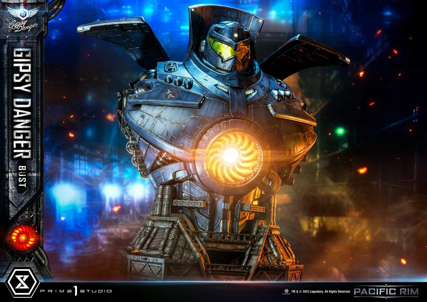 Pacific Rim - Gipsy Danger - Bust - Life-Size Bust  (LSPACRIM-01DX) - DX Version (Prime 1 Studio)