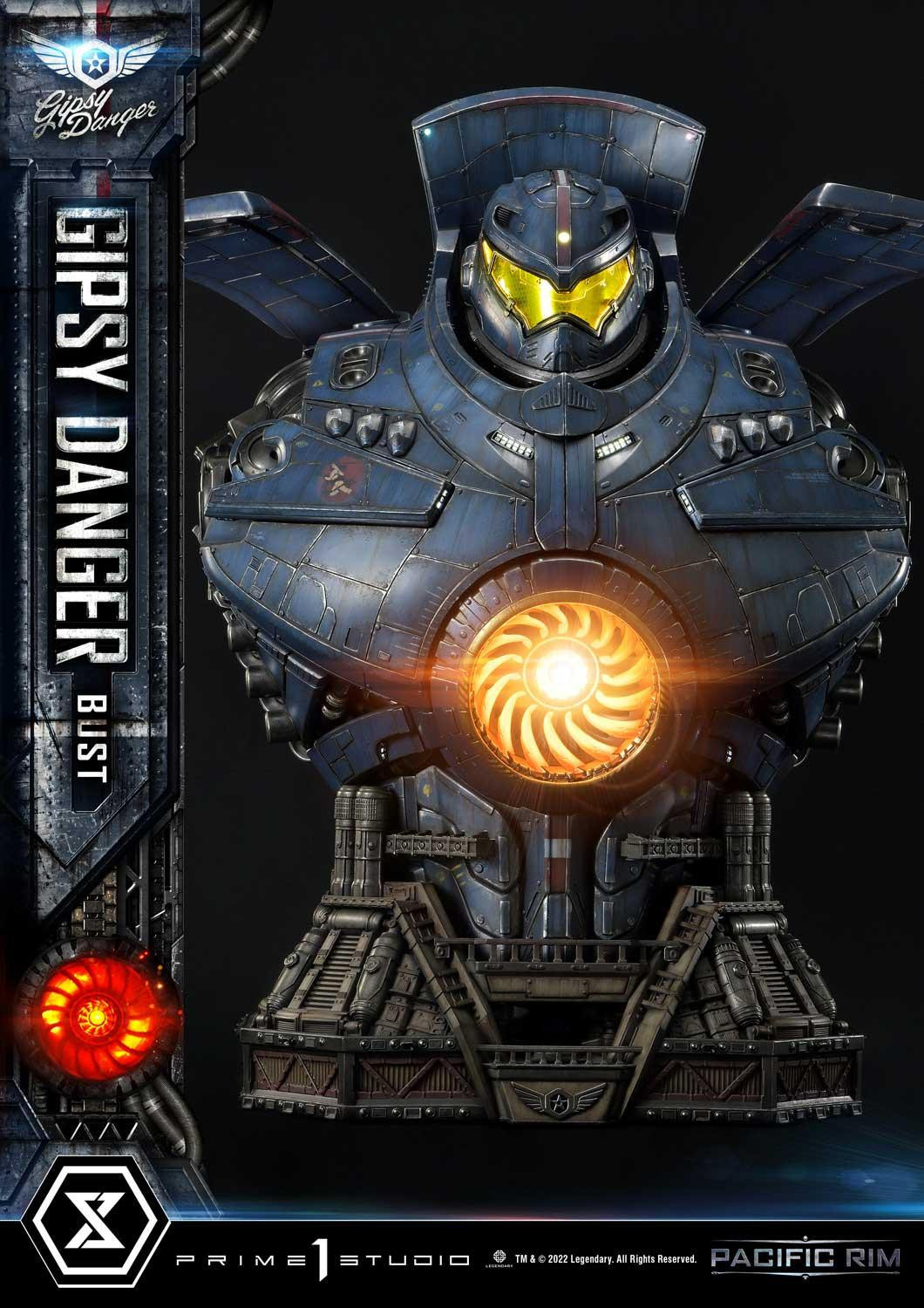 Pacific Rim - Gipsy Danger - Bust - Life-Size Bust  (LSPACRIM-01DX) - DX Version (Prime 1 Studio)