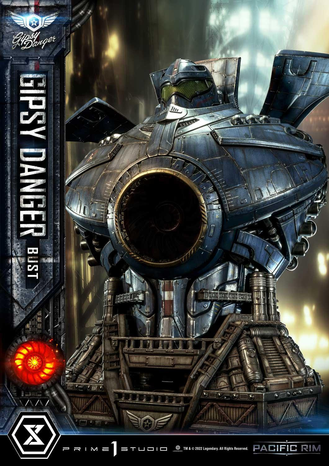 Pacific Rim - Gipsy Danger - Bust - Life-Size Bust  (LSPACRIM-01DX) - DX Version (Prime 1 Studio)