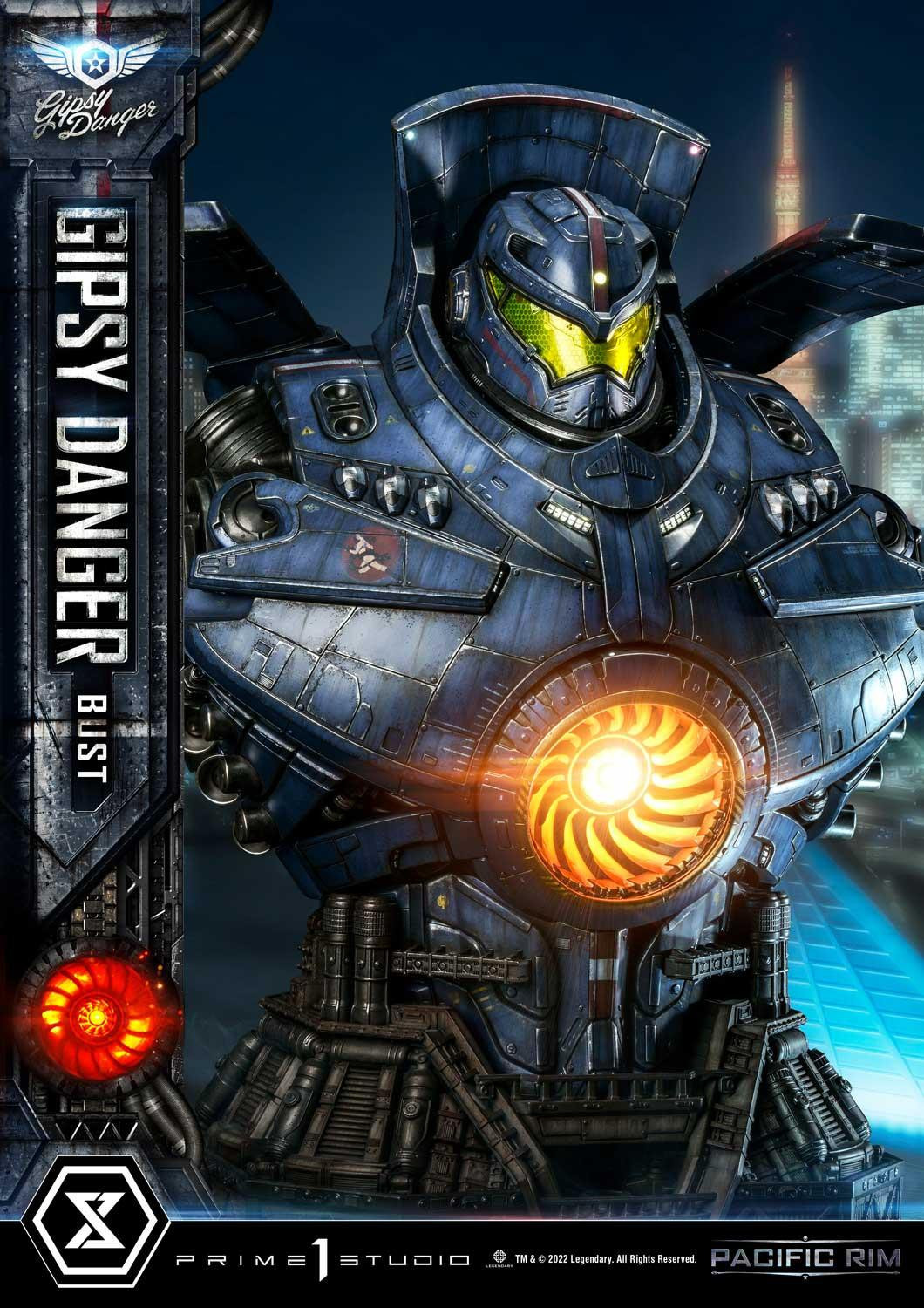 Pacific Rim - Gipsy Danger - Bust - Life-Size Bust  (LSPACRIM-01DX) - DX Version (Prime 1 Studio)