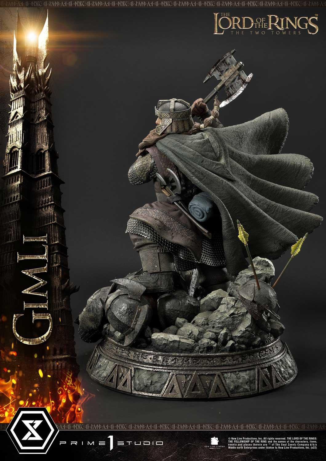 Lord of the Rings: The Two Towers - Gimli - Uruk-hai - Premium Masterline  (PMLOTR-09S) - 1/4 - Bonus Version (Prime 1 Studio) photo 39