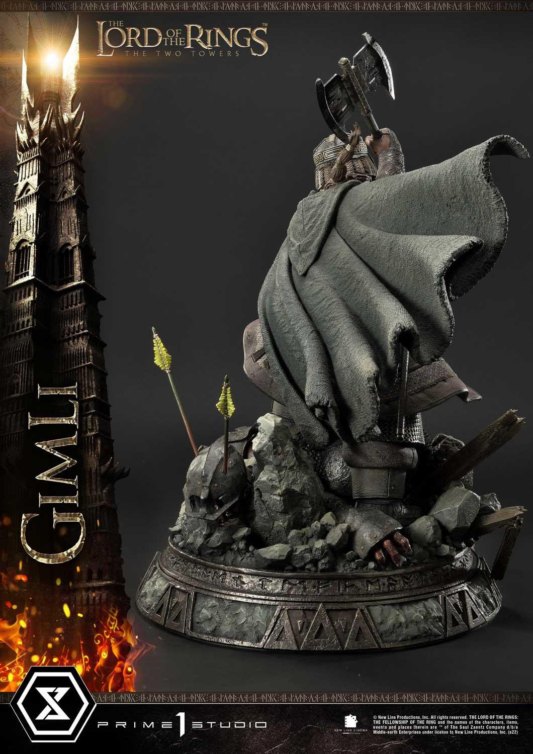 Lord of the Rings: The Two Towers - Gimli - Uruk-hai - Premium Masterline  (PMLOTR-09S) - 1/4 - Bonus Version (Prime 1 Studio) photo 40