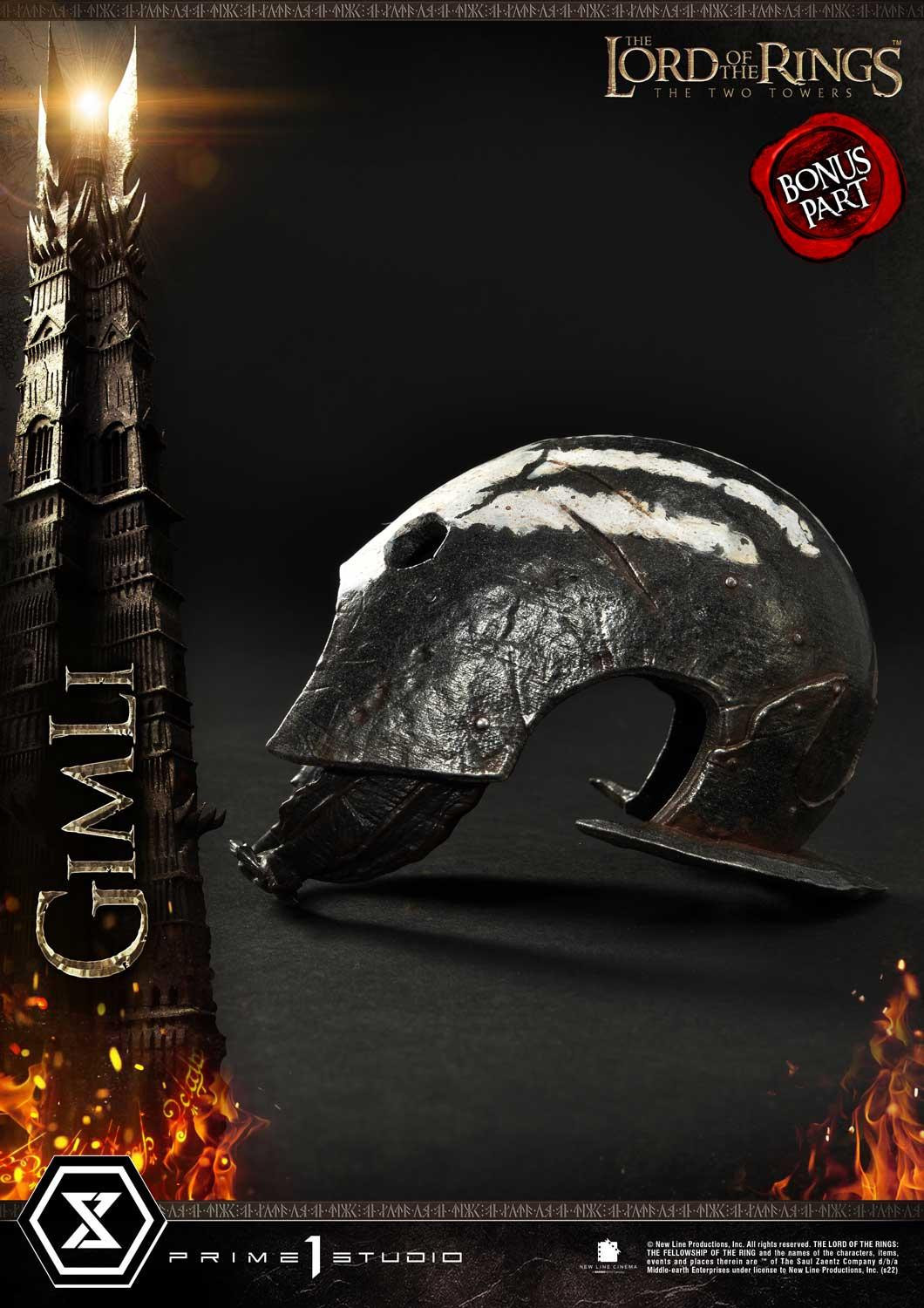 Lord of the Rings: The Two Towers - Gimli - Uruk-hai - Premium Masterline  (PMLOTR-09S) - 1/4 - Bonus Version (Prime 1 Studio) photo 59