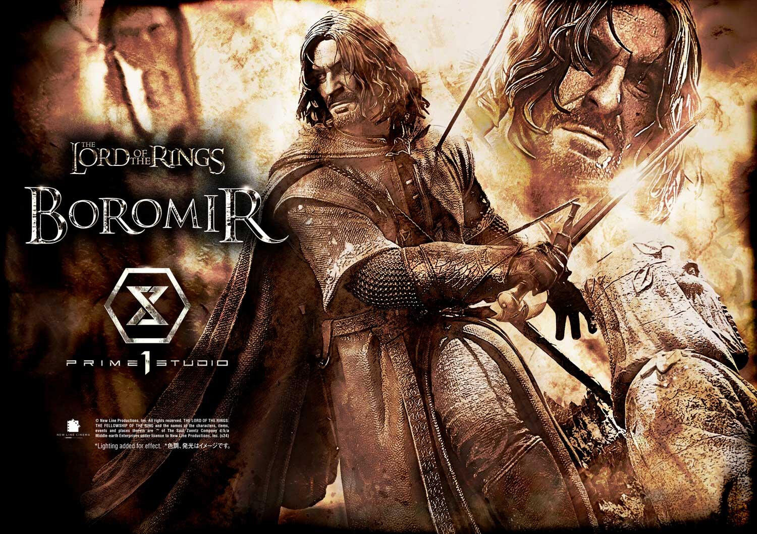 The Lord of the Rings: The Fellowship of the Ring - Boromir - Premium Masterline  (PMLOTR-11) - 1/4 (Prime 1 Studio) photo 53