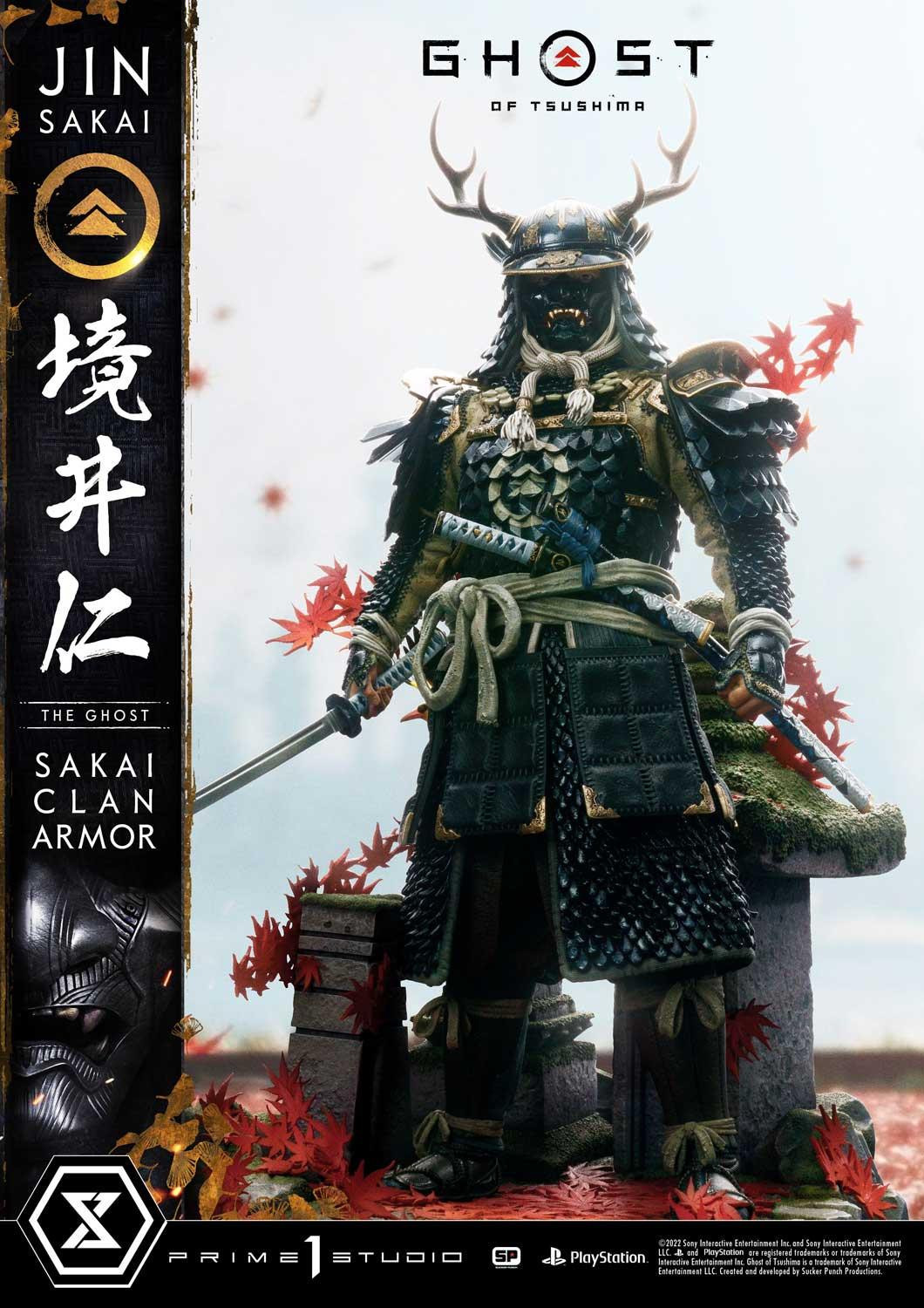 Ghost of Tsushima - Sakai Jin - Ultimate Premium Masterline  (UPMGHOT-02) - 1/4 - Sakai Clan Armor (Prime 1 Studio) photo 3