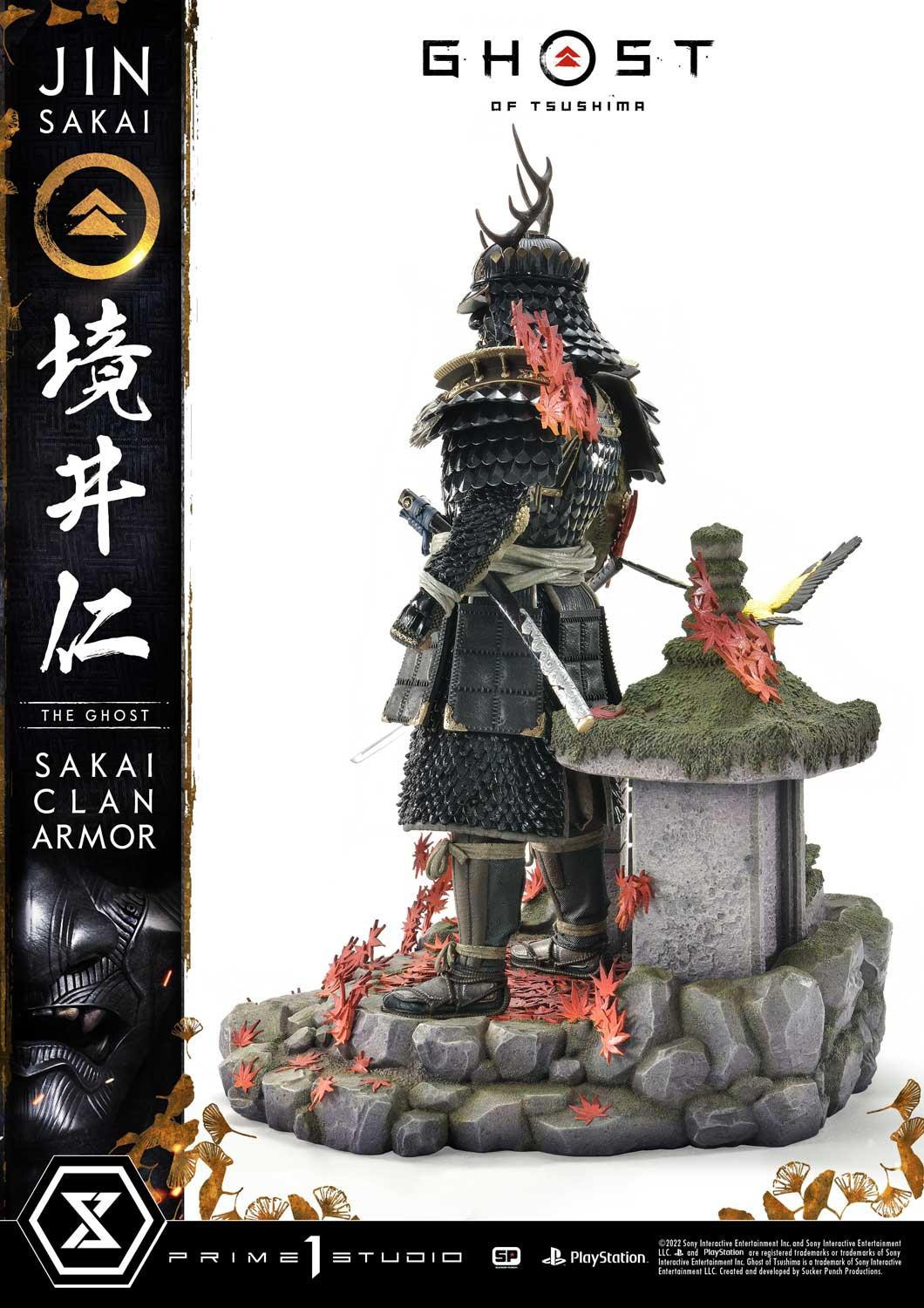 Ghost of Tsushima - Sakai Jin - Ultimate Premium Masterline  (UPMGHOT-02) - 1/4 - Sakai Clan Armor (Prime 1 Studio) photo 4