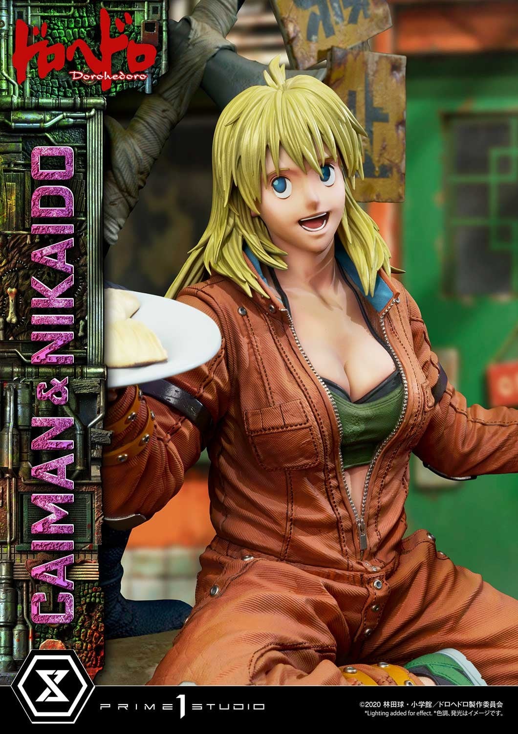 Dorohedoro - Caiman - Gyoza Man - Nikaido - Ultimate Premium Masterline (UPMDH-01) - 1/4 (Prime 1 Studio) photo 36