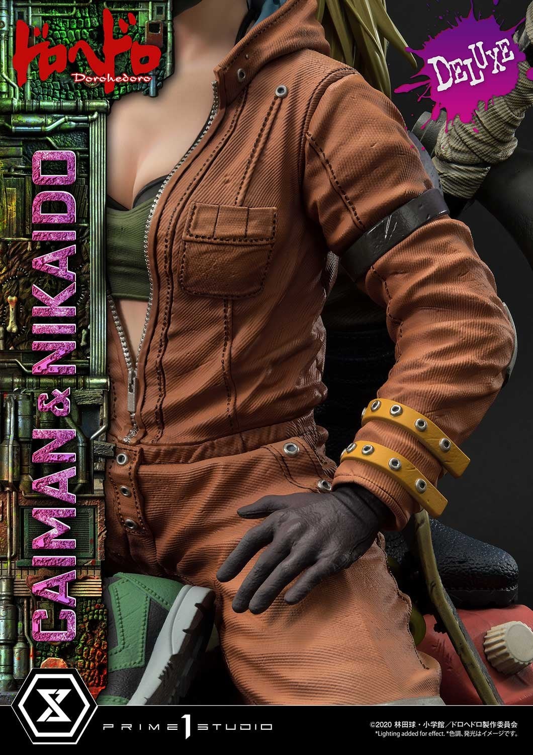 Dorohedoro - Caiman - Gyoza Man - Nikaido - Ultimate Premium Masterline  (UPMDH-01DX) - 1/4 - DX Version (Prime 1 Studio) photo 14