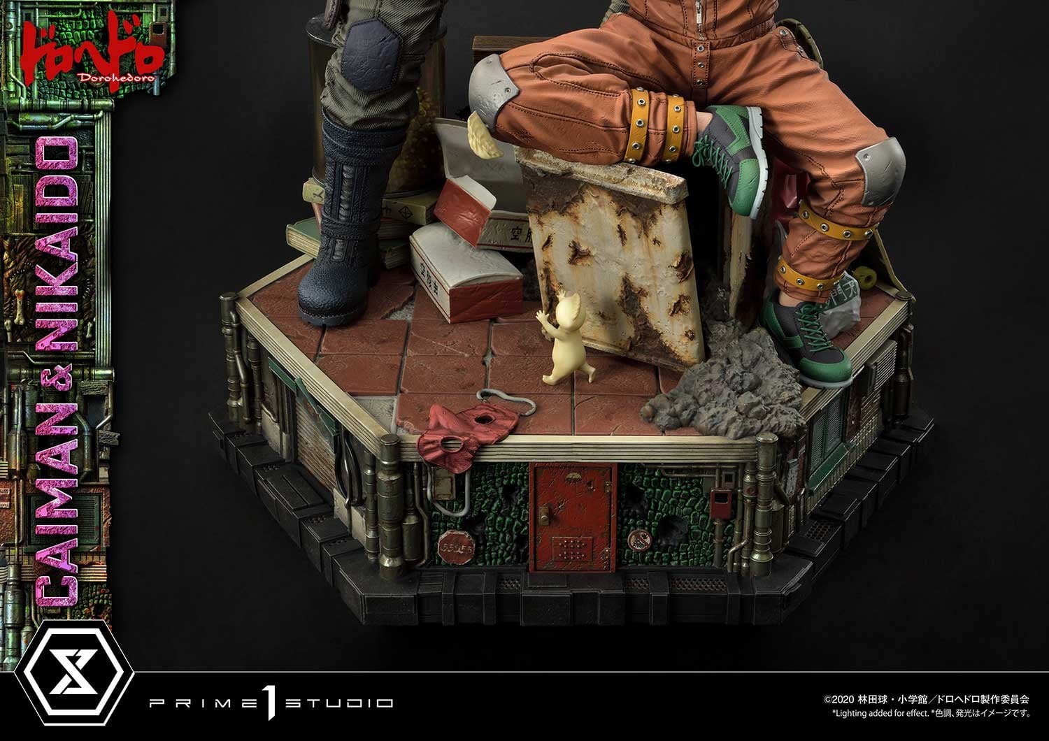 Dorohedoro - Caiman - Gyoza Man - Nikaido - Ultimate Premium Masterline  (UPMDH-01DX) - 1/4 - DX Version (Prime 1 Studio) photo 28