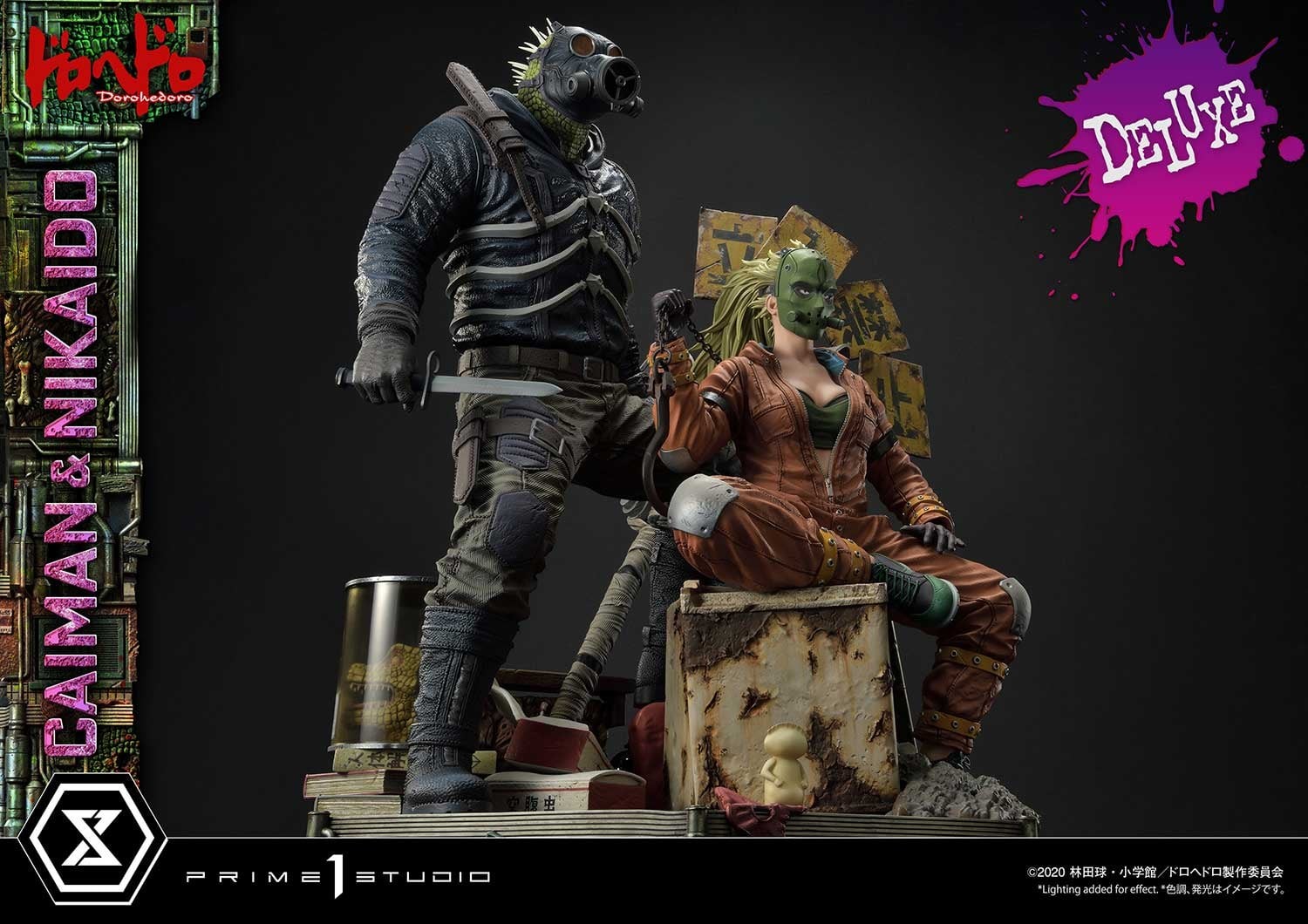 Dorohedoro - Caiman - Gyoza Man - Nikaido - Ultimate Premium Masterline  (UPMDH-01DX) - 1/4 - DX Version (Prime 1 Studio) photo 99