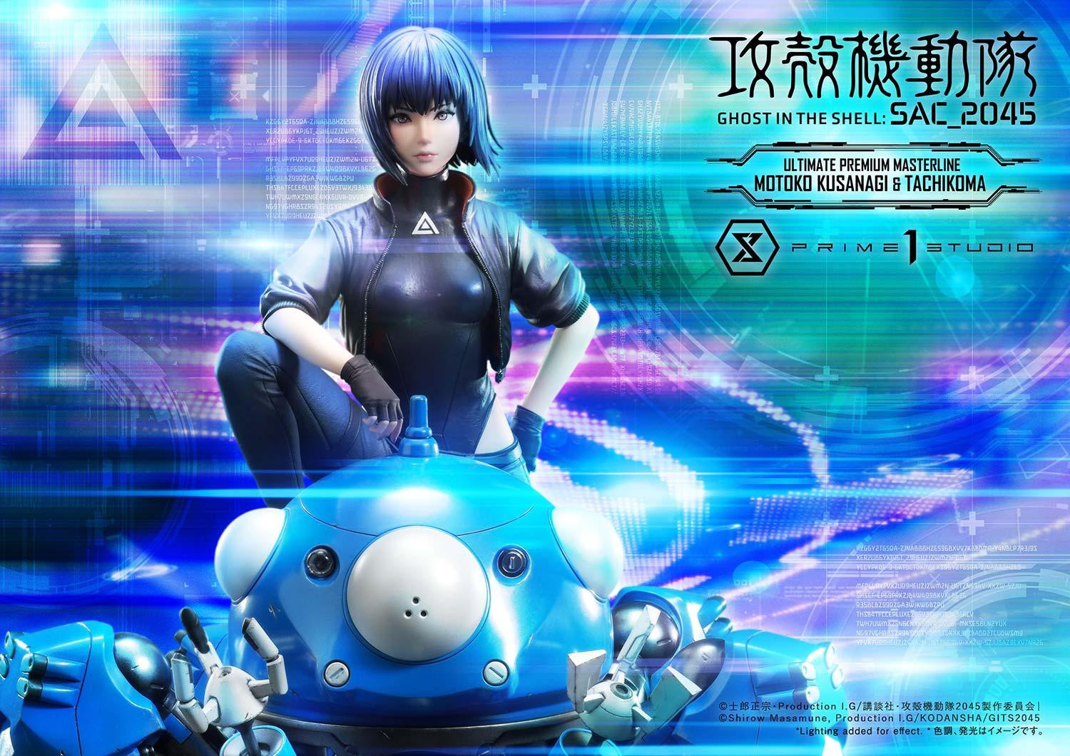 Koukaku Kidotai: SAC_2045 - Kusanagi Motoko - Tachikoma - Ultimate Premium Masterline  (UPMGITS-01) - 1/4 (Prime 1 Studio) photo 31
