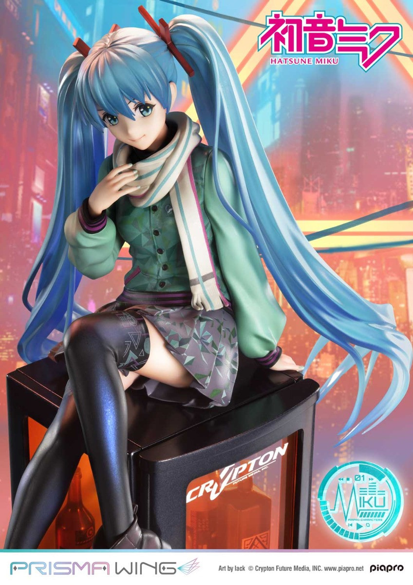 Piapro Characters - Hatsune Miku - Prisma Wing (PWPCL-01P) - 1/7 (Prime 1 Studio) photo 25