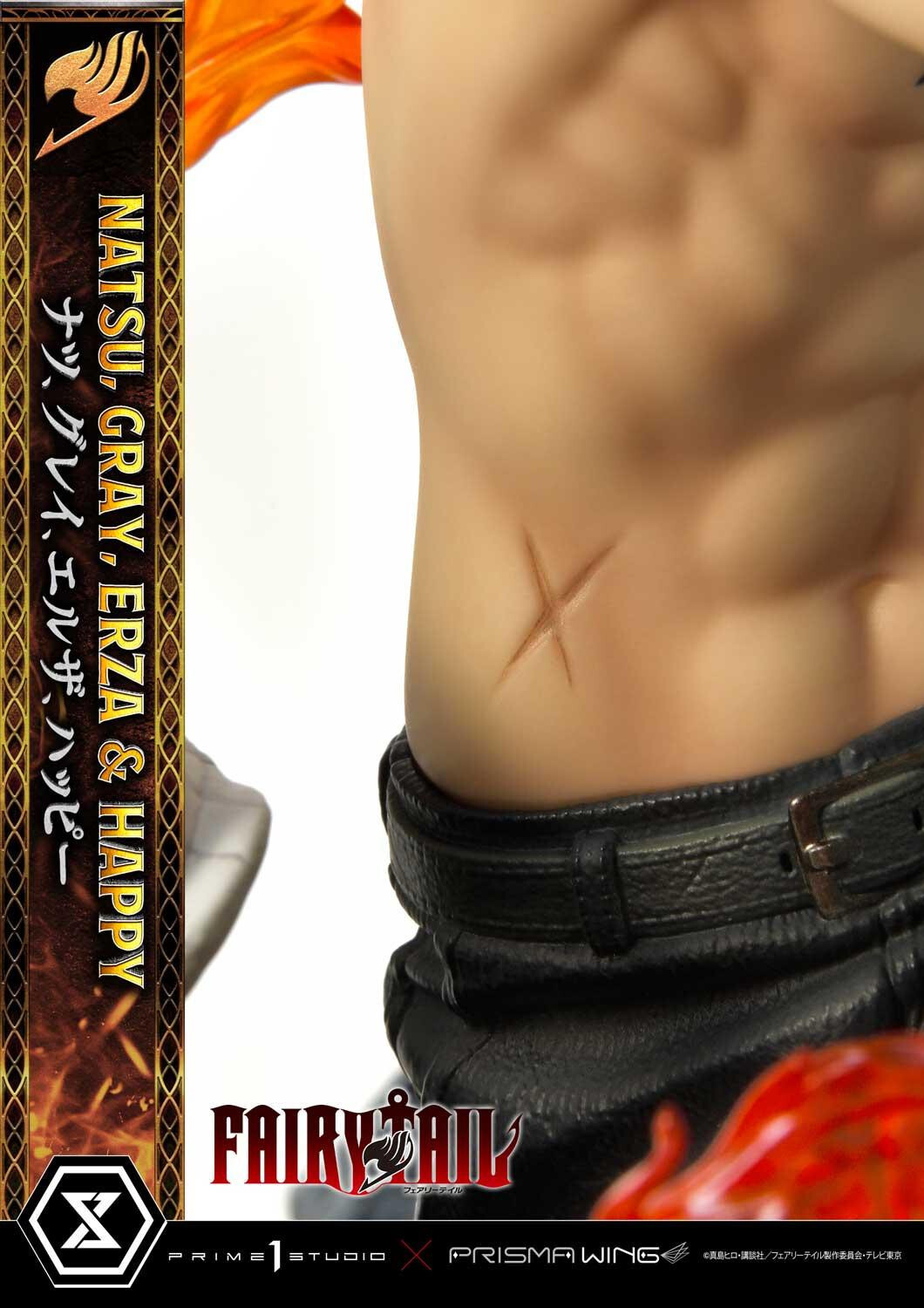 Fairy Tail - Erza Scarlet - Gray Fullbuster - Happy - Natsu Dragneel - Concept Masterline  (CMFT-01) - Prisma Wing - 1/6 (Prime 1 Studio) photo 10