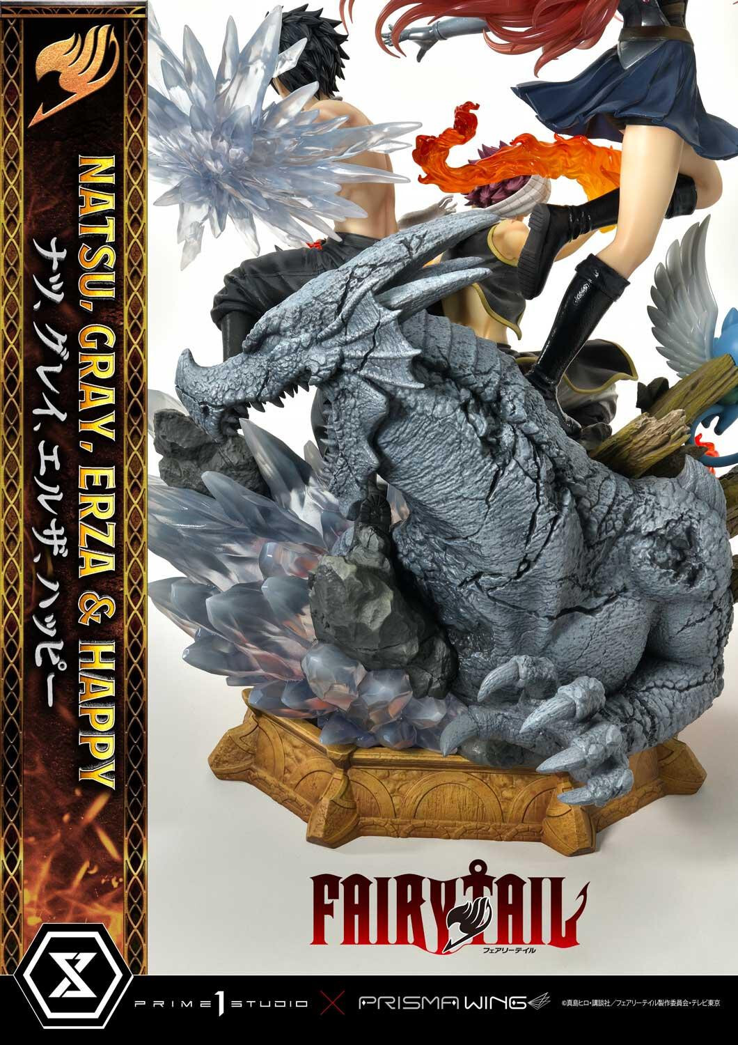 Fairy Tail - Erza Scarlet - Gray Fullbuster - Happy - Natsu Dragneel - Concept Masterline  (CMFT-01) - Prisma Wing - 1/6 (Prime 1 Studio) photo 20