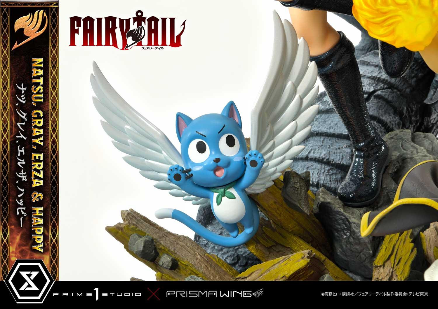 Fairy Tail - Erza Scarlet - Gray Fullbuster - Happy - Natsu Dragneel - Concept Masterline  (CMFT-01) - Prisma Wing - 1/6 (Prime 1 Studio) photo 27