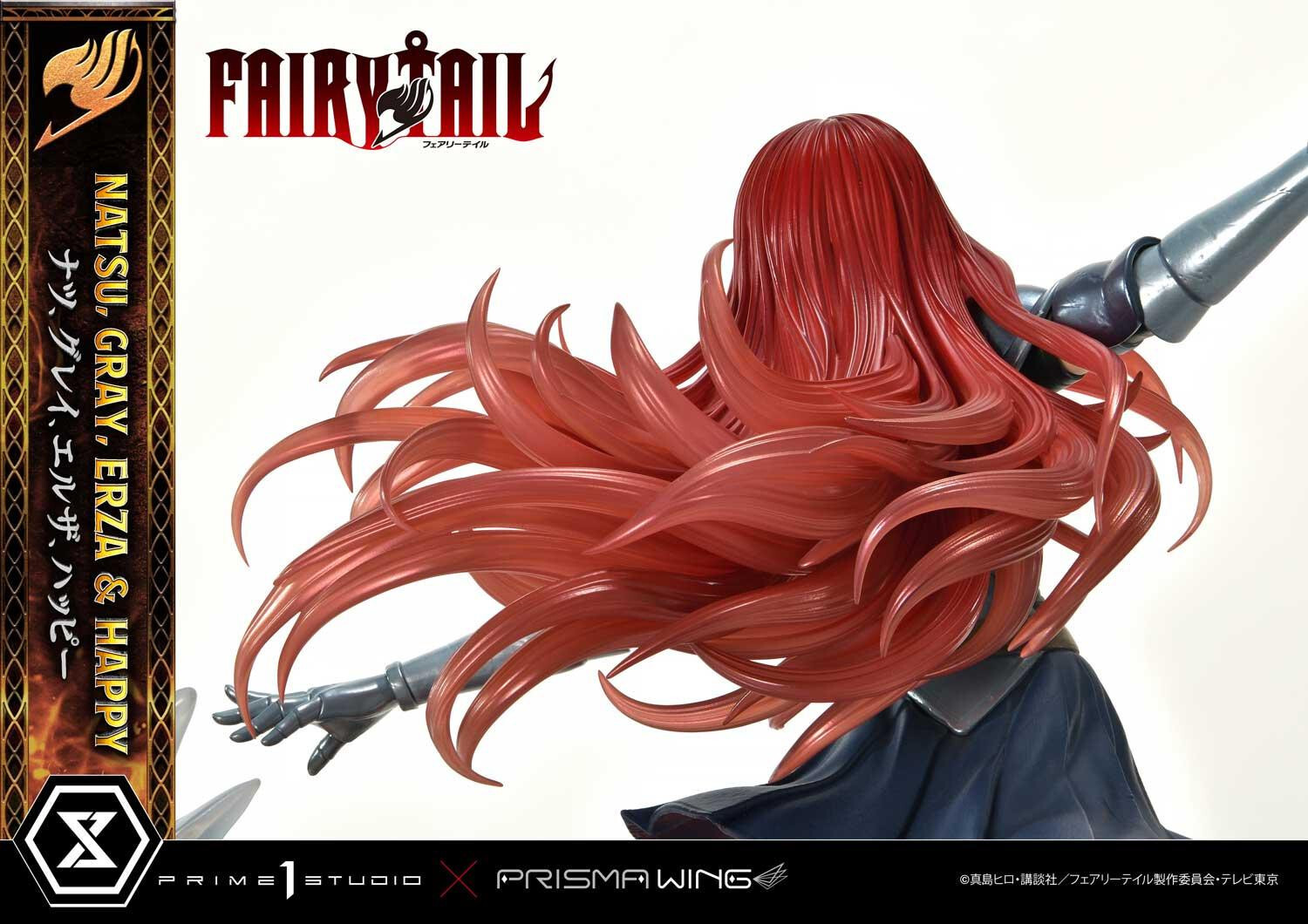 Fairy Tail - Erza Scarlet - Gray Fullbuster - Happy - Natsu Dragneel - Concept Masterline  (CMFT-01) - Prisma Wing - 1/6 (Prime 1 Studio) photo 28