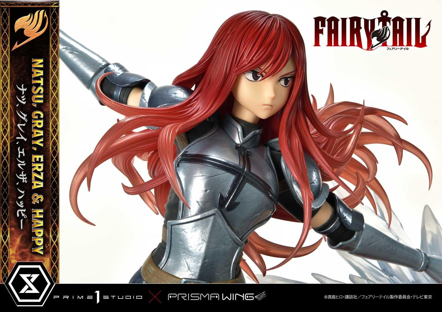 Fairy Tail - Erza Scarlet - Gray Fullbuster - Happy - Natsu Dragneel - Concept Masterline  (CMFT-01) - Prisma Wing - 1/6 (Prime 1 Studio) photo 29